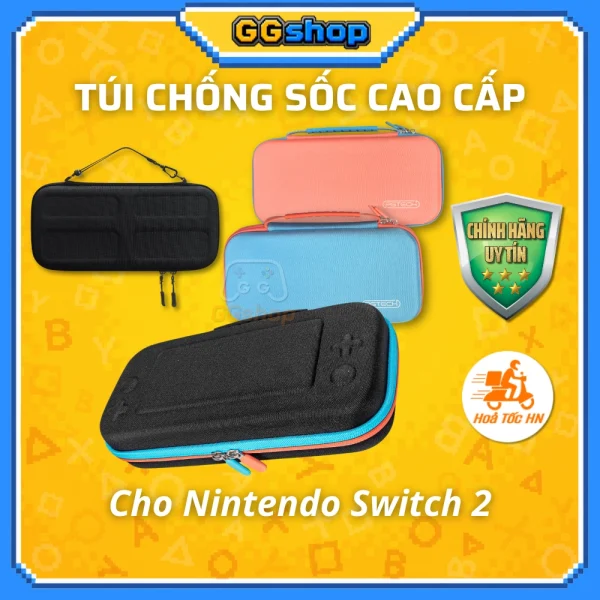 Túi Đựng Chống Sốc Cao Cấp Cho Nintendo Switch 2