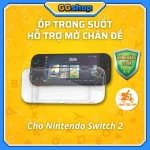 Ốp Trong Suốt JYS Cho Nintendo Switch 2 Bảo Vệ Toàn Diện Hỗ Trợ Dock Mode