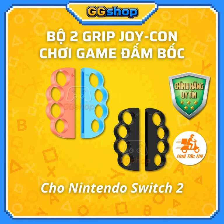 Bộ 2 Grip JYS Cho JoyCon Nintendo Switch 2 Chơi Game Đấm Bốc