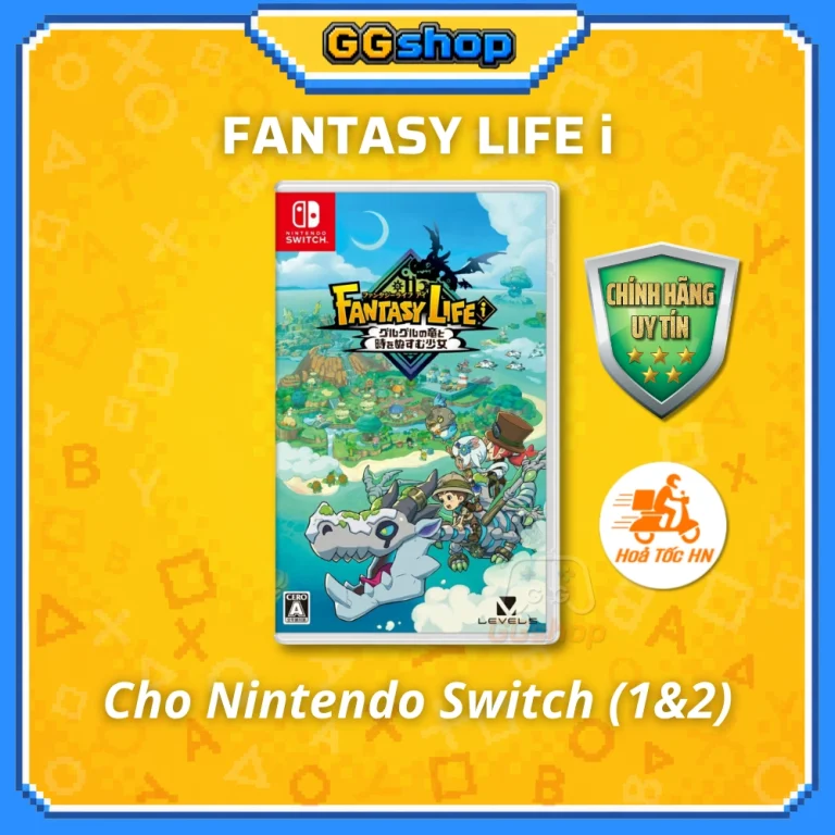 Băng Game Fantasy Life i: The Girl Who Steals Time Cho Nintendo Switch (1&2)