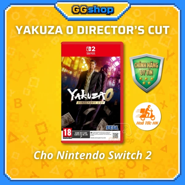 Băng Game Yakuza 0 Director’s Cut Cho Nintendo Switch 2