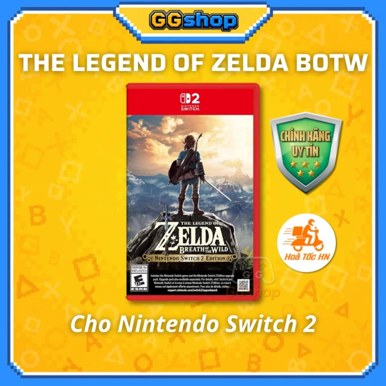 Băng Game The Legend Of Zelda: Breath Of The Wild Cho Nintendo Switch 2