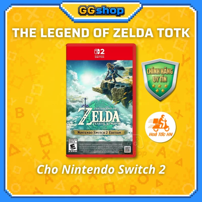 Băng Game The Legend Of Zelda: Tears of the Kingdom Cho Nintendo Switch 2
