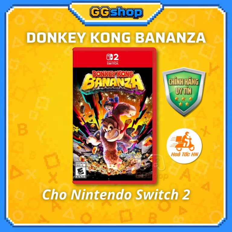 Băng Game Donkey Kong Bananza Cho Nintendo Switch 2