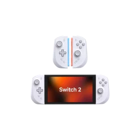 Mobapad M12S Switch 2 JoyCon White with Nintendo Switch2