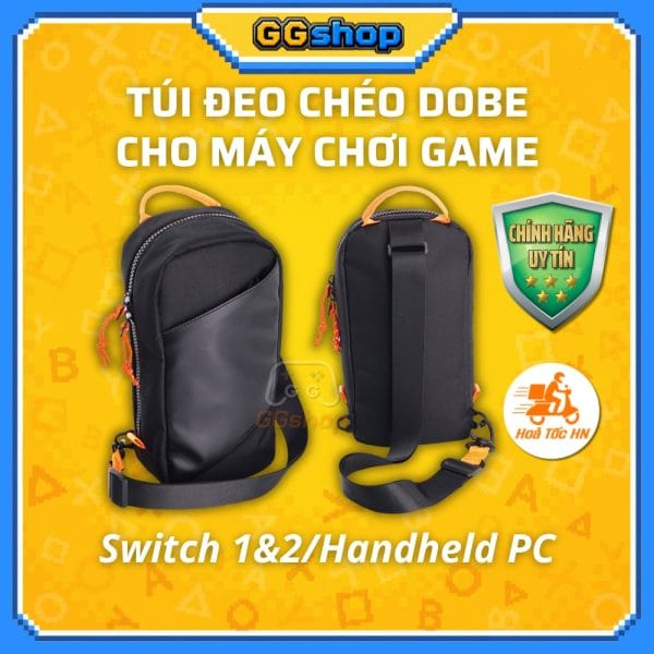 Túi Đeo Chéo Dobe Đựng Máy Chơi Game Switch 1&2/Handheld PC