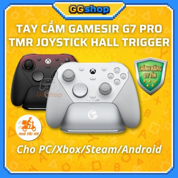 Tay Cầm Chơi Game GameSir G7 Pro Cho PC/Xbox/Steam/Android