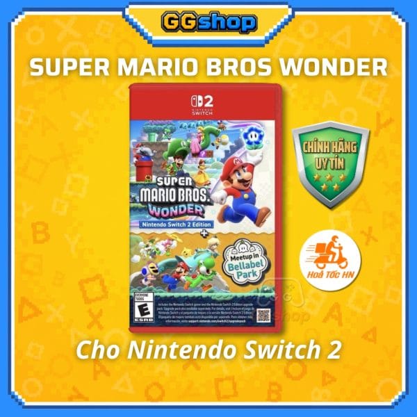 Băng Game Super Mario Bros. Wonder – Nintendo Switch 2 Edition + Meetup in Bellabel Park