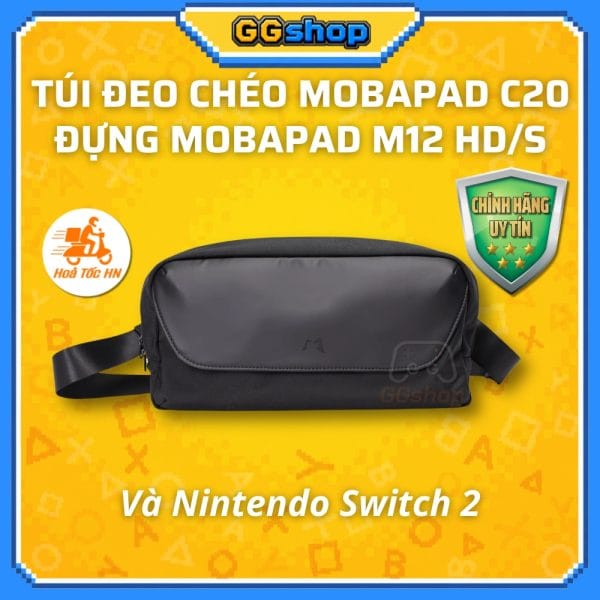 Túi Đeo Chéo Mobapad C20 Đựng Mobapad M12 HD/M12S Và Nintendo Switch 2