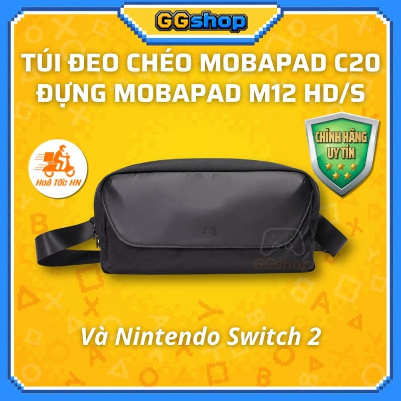 Túi Đeo Chéo Mobapad C20 Đựng Mobapad M12 HD/M12S Và Nintendo Switch 2